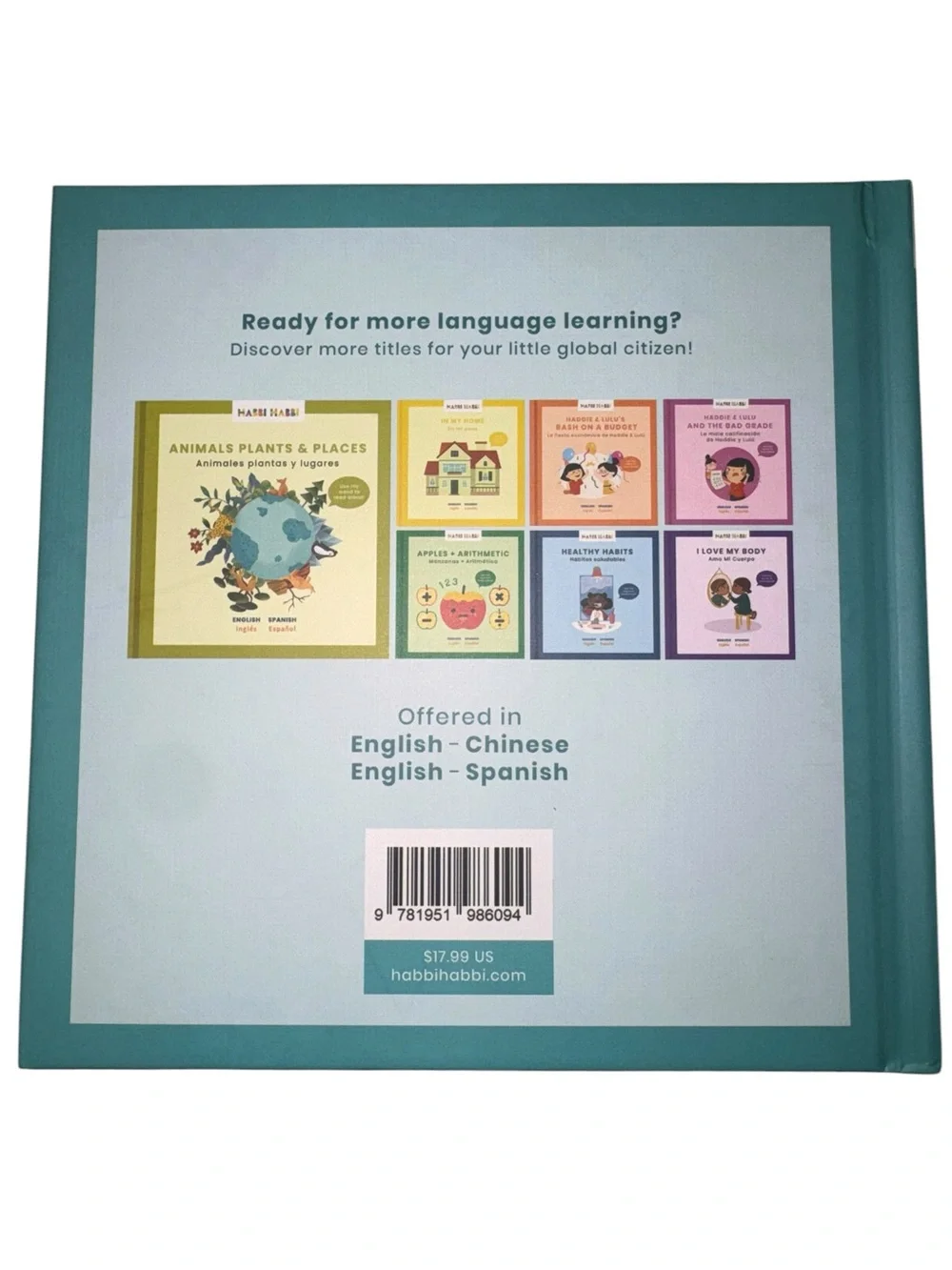 Habbi Habbi Things That Go Bilingual Kids Book